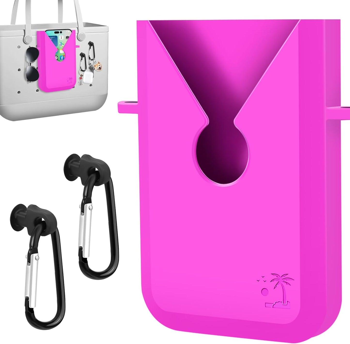 Bag Accessories (Phone Holder & Keychain-Carabiner)