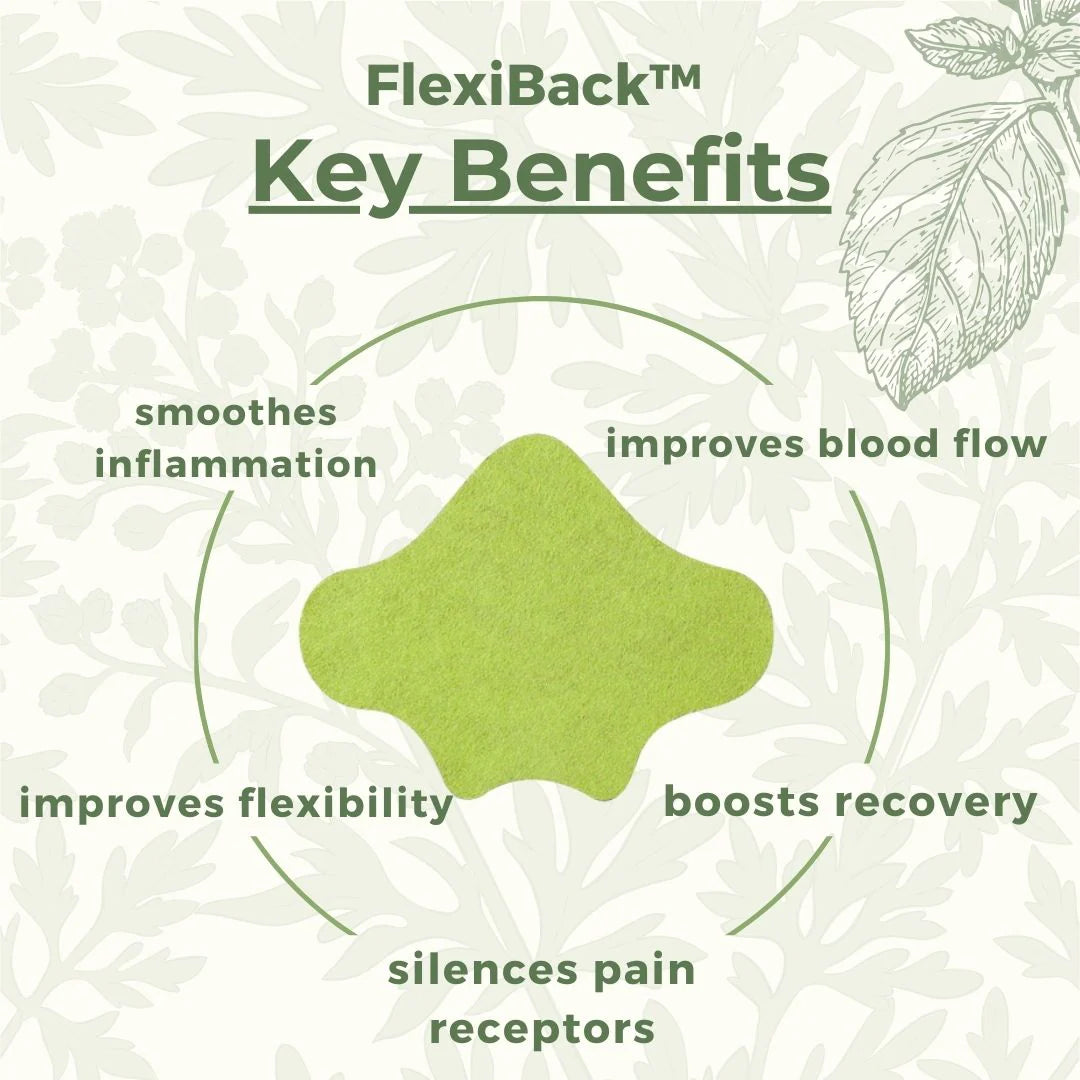 FlexiBack™️ – Natural Back Pain Patches