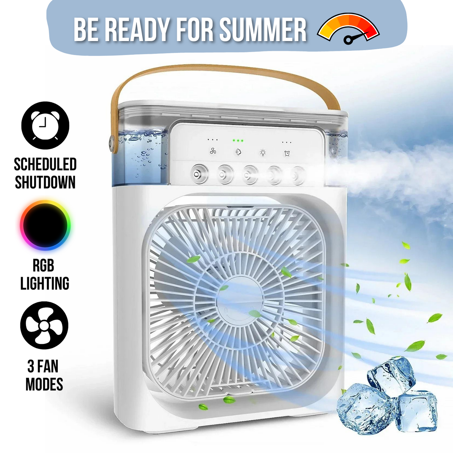 CoolBreeze™ Portable Humidifier Fan